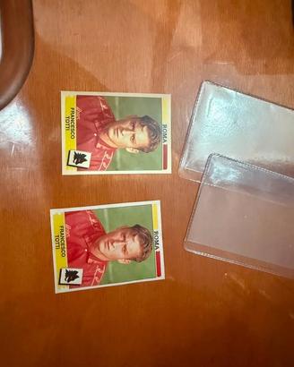 Figurine 2 totti 1995 1996 e bustina mexico  1970”