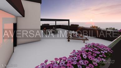 Attico con terrazzo di 125 mq