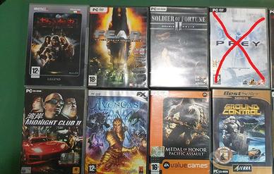 Videogiochi pc azione 3d e sport, 15 titoli