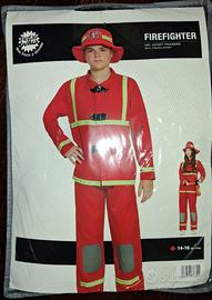 Vestito carnevale Vigile del Fuoco