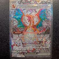 Carta Pokemon Charizard ex teracristal