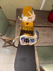 Tavola da Snowboard con attacchi