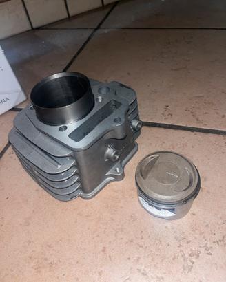 Cilindro e pistone pit bike 140