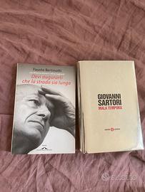 2 libri Bertinotti e Sartori
