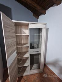 vetrina 2 ante come nuova 