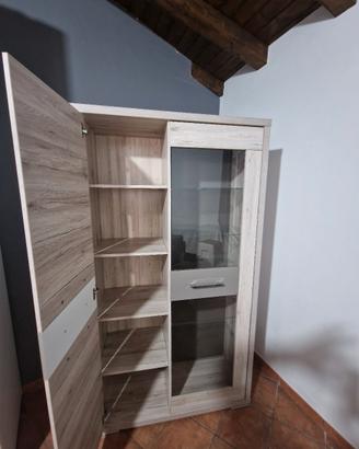 vetrina 2 ante come nuova 