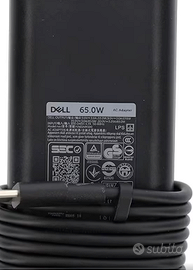 alimentatore CA Dell da 65 W, modello HA65NM190.