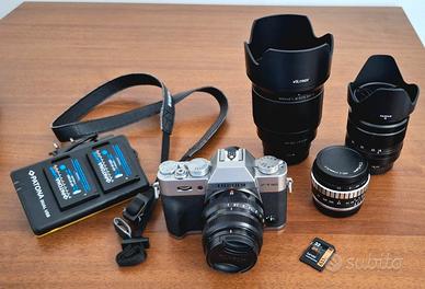 Fujifilm X-T30 Silver + 18-55mm + 35mm + 23mm F1.4