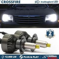 Anabbaglianti LED H7 per Chrysler Crossfire 12000L