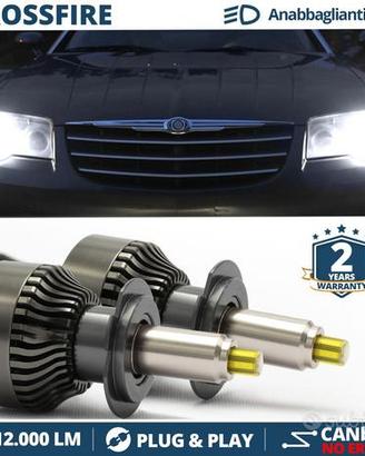 Anabbaglianti LED H7 per Chrysler Crossfire 12000L