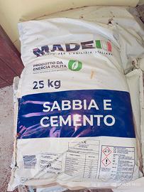 12 sacchi Sabbia e cemento