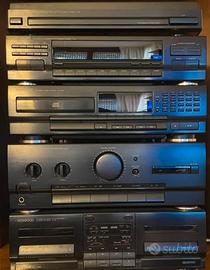 Stereo kenwood  perla nera casse e telecomando