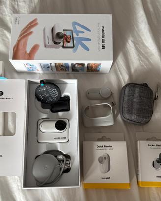 Insta 360 GO 3S 4K + Accessori
