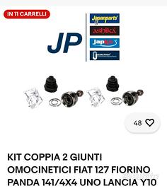 2 giunti omocinetici panda 141