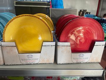 Piatto piano in ceramica Duesse