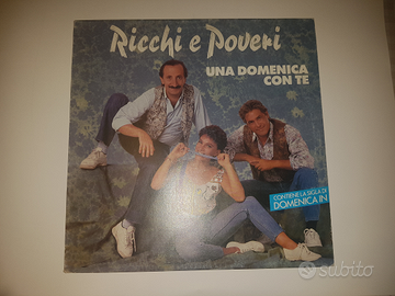 VinileLP Ricchi e Poveri: una Domenica con te 1990