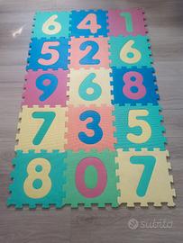 tappeto puzzle per bambini 