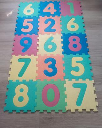 tappeto puzzle per bambini 