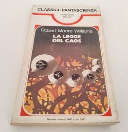 Libro Urania La Legge del Caos Williams 1980