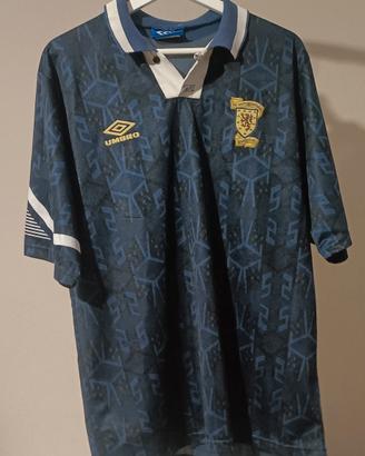 T-shirt ufficiale nazionale calcio Scozia 1993