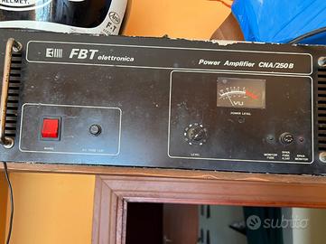 Due Amplificatori FTB Elettronica CNA/250 B