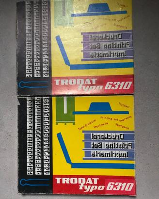 Timbri vintage Trodat Typo 6070 Printing Kit
