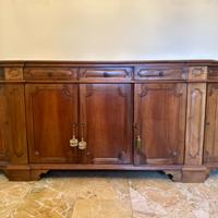 Elegante Credenza Classica in Legno Massello