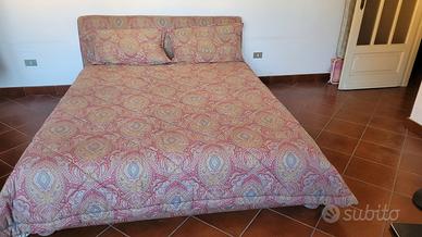 Letto matrimoniale stile cashmere vintage