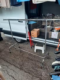 stend appendiabiti, carrello espositore