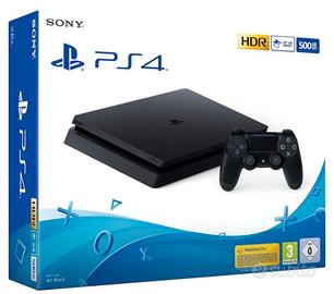 ps4 con joestick ps5+giochi