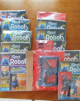 Real Robots, collezione completa imballo originale