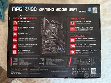 MSI MPG Z490 Gaming Edge WIFI+CPU Intel i5 11600F
