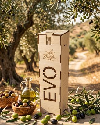 astuccio per olio d'oliva