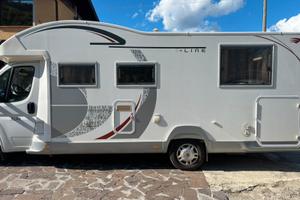 Camper semi integrale roller team t-line xlm