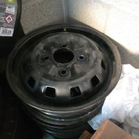 4 cerchi in ferro hyundai atos 