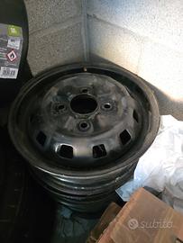 4 cerchi in ferro hyundai atos 