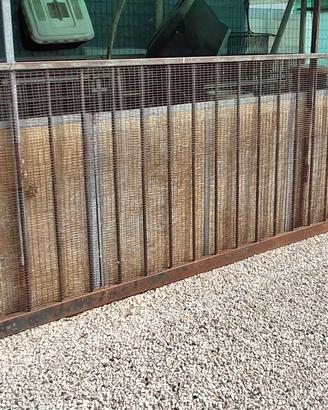 Cancello scorrevole in ferro 4,30x1,22m