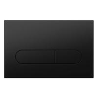 Placca WC Geberit compatibile - Nero Opaco