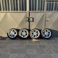 Cerchi originali Audi 17” + gomme Michelin Alpin 7