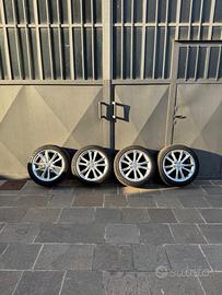 Cerchi originali Audi 17” + gomme Michelin Alpin 7