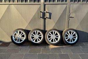 Cerchi originali Audi 17” + gomme Michelin Alpin 7