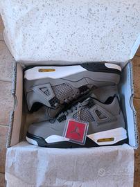 Nike Air Jordan 4 Retro Grey/Mouse Grigie