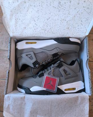 Nike Air Jordan 4 Retro Grey/Mouse Grigie