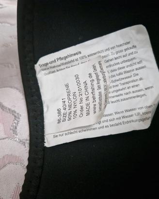 Behr Neopren wathose Angel Stivali taglia 40/41