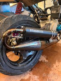 Marmitta stage 6 pro mk2 minarelli orizzontale