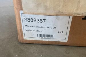 Coppia eliche volvo penta barca a vela