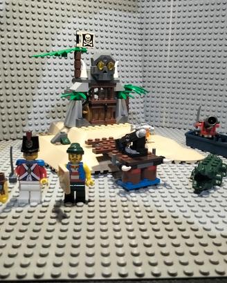 Lotto lego a tema pirates set 6240, 6241 e 8396