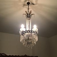 Lampadario in cristallo