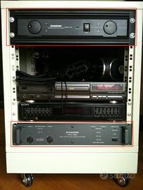 Amplificatori Samson Servo 550 e Dynacord PAA 330