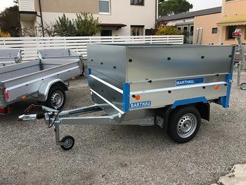 Barthau 750 kg con doppia sponda Consegna 1 Ora